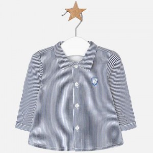 Camasa maneca lunga in dungi pentru bebe baiat Mayoral 2102TI18ATL